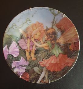 Decorative Fairy Design Plates