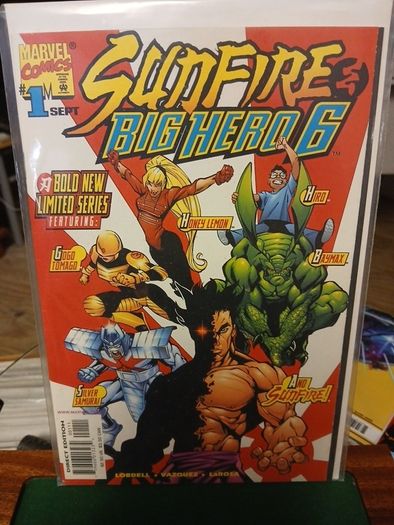Sunfire & Big Hero 6 #1 1st Baymax