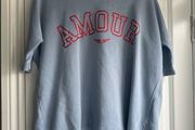 Zadig &amp; Voltaire o/s top - sz 10-12