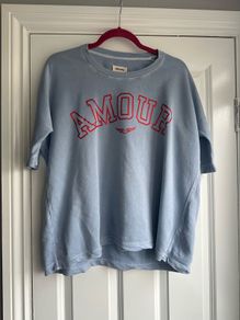 Zadig & Voltaire o/s top - sz 10-12