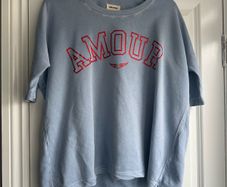 Zadig & Voltaire o/s top - sz 10-12
