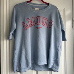 Zadig & Voltaire o/s top - sz 10-12