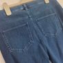 UK14 Petit, Next Blue Full Length Jersey Denim Leggings - NEW Image 5