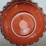 Ceramic Hand Made Scalloped Edge Pottery Serving Dish Image 2
