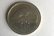 Irish 10 pence coin