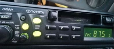 Toyota Matsushita TM2001 Radio Cassette Player