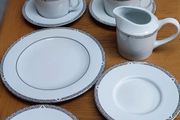 Vintage Royal Doulton Platinum Porcelain