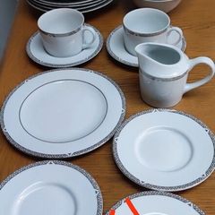 Vintage Royal Doulton Platinum Porcelain