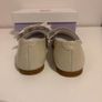 Ivory Leather Girls Communion Shoes Image 6
