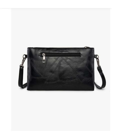 Fab Leather Look Bag with Black Studs