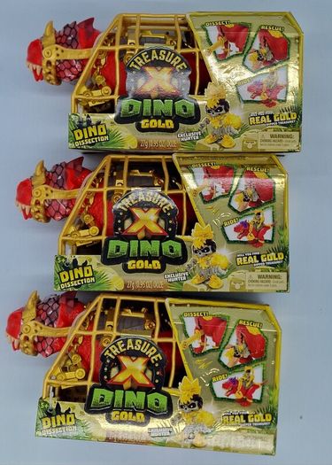 Treasure X Dino Gold Dino Dissection