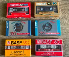 BASF & Maxell Cassette Collection / New