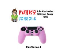 PlayStation 4 PS4 Controller Soft Protective Silicone Rubber Cover Case Pink