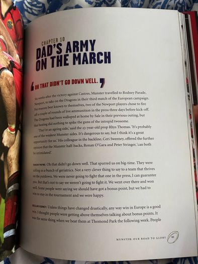 Munster Our Road to Glory Book