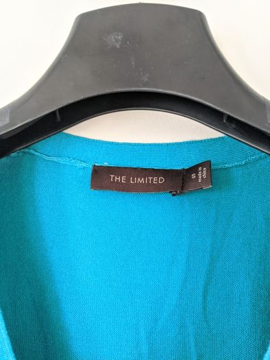 Teal Cotton Sweater sz S