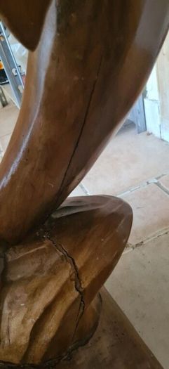 Wood Carved Table