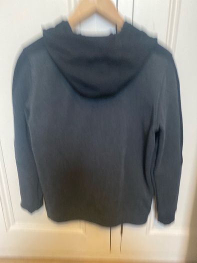 Mens Under Armour Dark Grey and Black Hoodie - Size Small