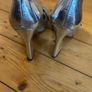 Beautiful silver Ted Baker bow shoes Image 2
