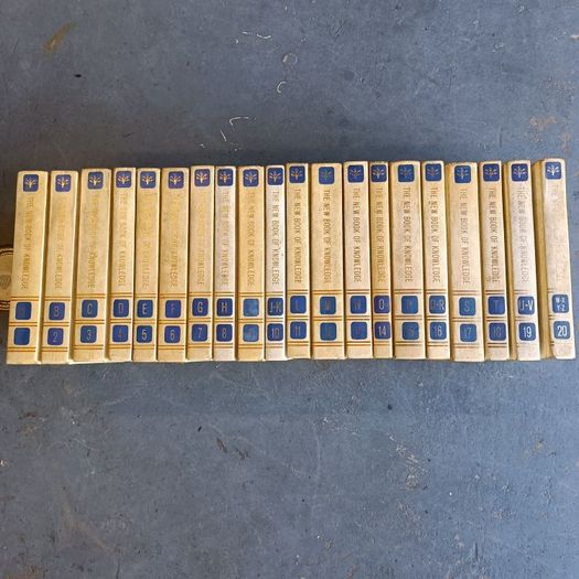 The New Book of Knowledge.Full Set.
