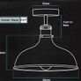Ceiling Light - Brushed Copper (Brand New) Image 4