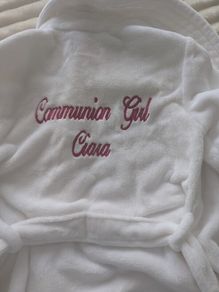 Ciara communion dressing gown