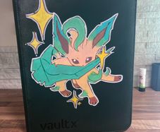 leafon 9 pocket vaultx Pokemon binder