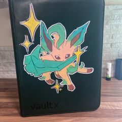 leafon 9 pocket vaultx Pokemon binder