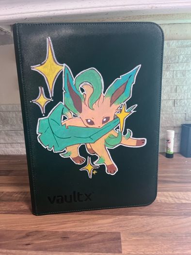 leafon 9 pocket vaultx Pokemon binder