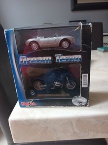 Maisto  Dream  Team Collection Car & Motorcycle.  In Original  Box.
