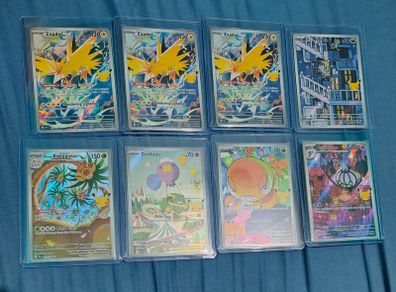 Pokemon 30th Anniversary Cards