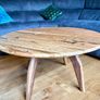 Spalted beech and walnut coffee table Image 3