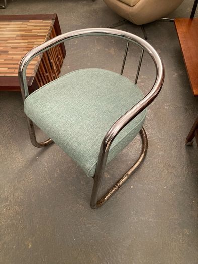 1970s Tubular Steel Chair - Warehouse and Showroom Open  Saturday 10th October 12 til 4pm  Eircode R95T227