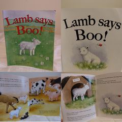 Lamb Says Boo Storybook By Katherine Sully