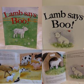 Lamb Says Boo Storybook By Katherine Sully