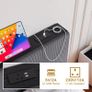 5ft King Bed Frame with USB Charging Station and LED Lights,Floating Bed Frame King Size with Storage Headboard,Upholstered King Bed Frames No Box Spring Needed,Noise-Free Metal bed Image 9