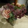 Vase with Artificial Flowers Image 3
