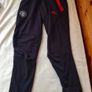 Bnwt adidas man utd travel bottoms Size medium 32" leg black tapered Image 3