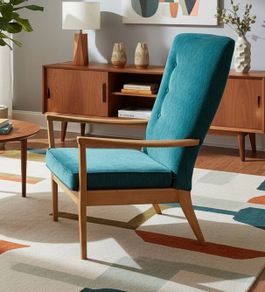 Vintage Retro MidCentury Armchair