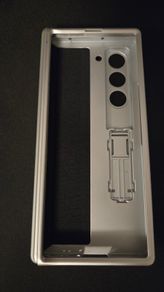 Samsung Galaxy Fold 6 Silver Case - magnetic