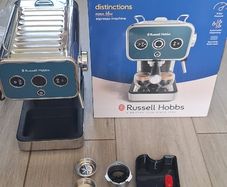 Espresso Machine Russell hobbs Ocean Blue