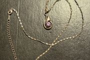 silver necklace