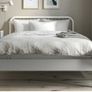 Double Bed Metal Frame with matching slate bed base (ikea) Image 3