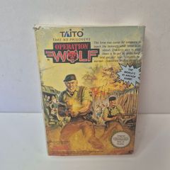 Operation Wolf (NES) - 100% Complete CIB Boxed - PAL UKV (Play Tested)