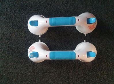 2x bath and shower suction bar air