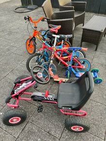 Bikes, Trikes, Go-Kart, Scooters (7 in total)