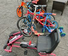 Bikes, Trikes, Go-Kart, Scooters (7 in total)