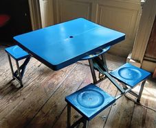 Vintage North Star portable Picnic or Camping Table and Chairs