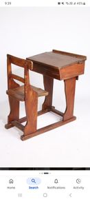 Old school desk