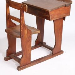 Old school desk
