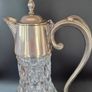 Edwardian style cut glass claret jug Image 5